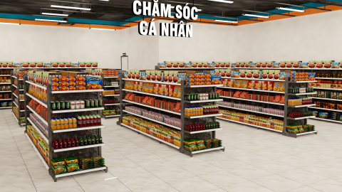 Dịch vụ thiết kế siêu thị mini, thiết kế cửa hàng tạp hóa CHUYÊN NGHIỆP & Tối ưu chi phí