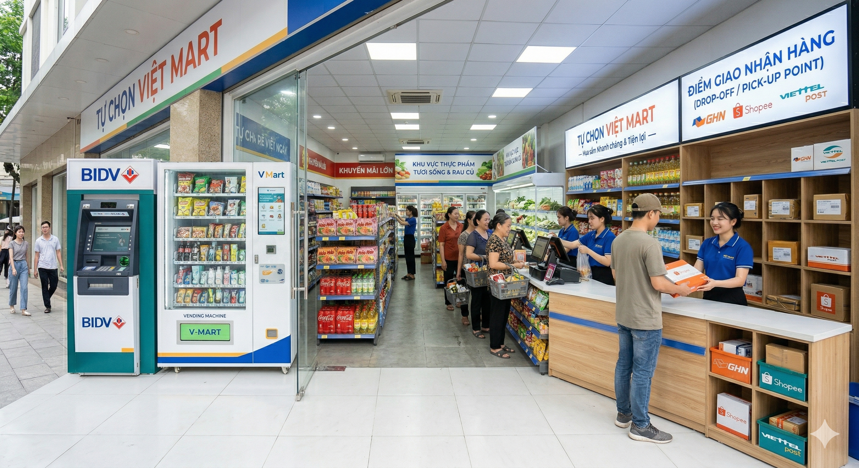 Dịch vụ khai thác mở rộng