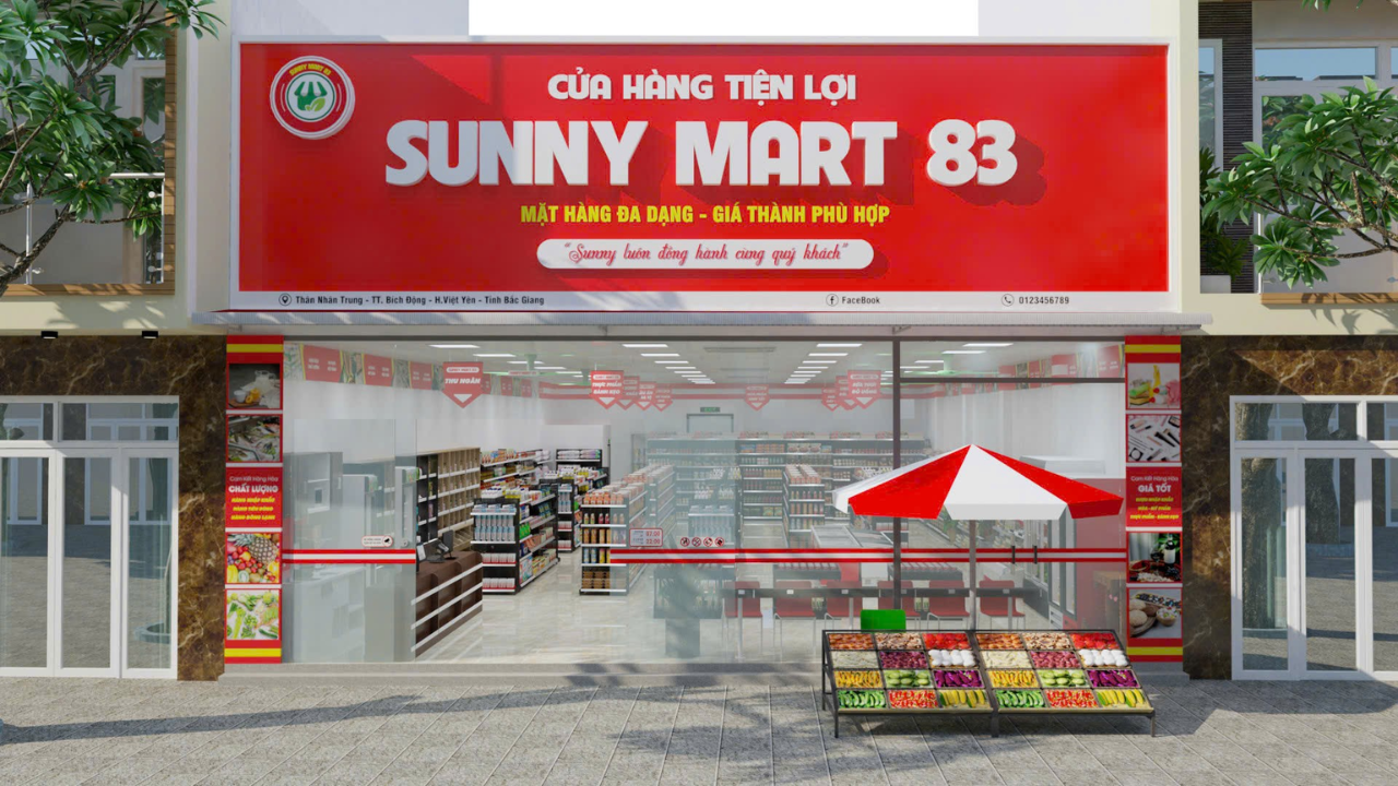 Mô hình Siêu Thị Mini chuyên nghiệp